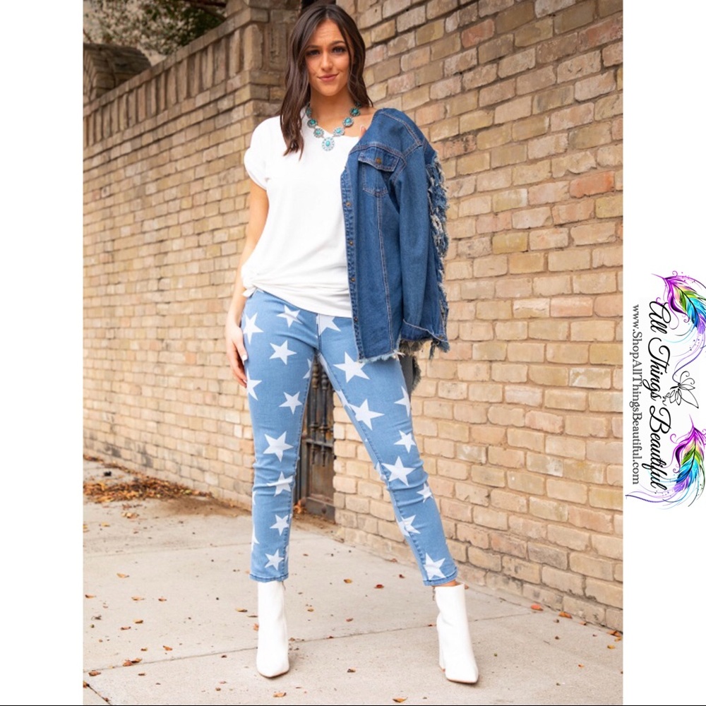 ⭐️L&B Star Struck High Waist Skinny Jegging⭐️